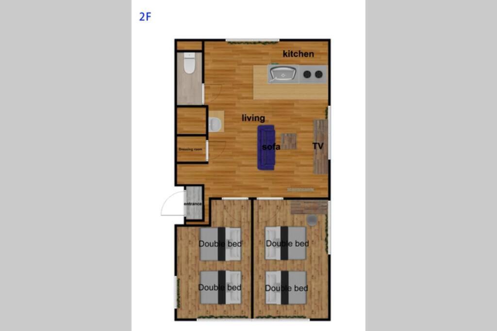 Ferienwohnung アンドステイ石原2丁目201 Präfektur Tokio Exterior foto